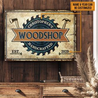 Carpenter Woodworking Custom Metal Sign - Gift for Friends - Thegiftio UK