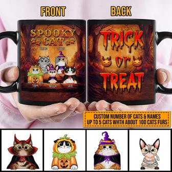 Cat Cosplay Trick Or Treat Custom Mug - Gift for Cat Lovers - Thegiftio UK