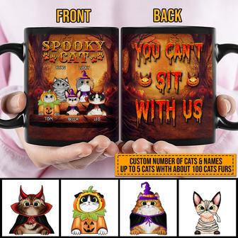 Cat Cosplay You Can't Sit With Us Custom Mug - Gift for Cats - Thegiftio UK