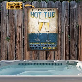Personalized Hot Tub Give It Custom Metal Sign - Home Gift - Thegiftio UK