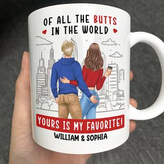 Couple Yours Is My Favorite Personalized Mug - Gift for Her - Thegiftio UK