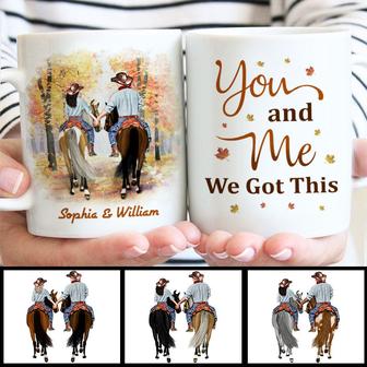 Cowboy Couple We Got This Custom Mug - Gift for Couple - Thegiftio UK