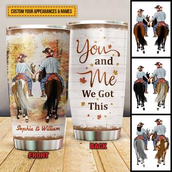 Cowboy Couple We Got This Custom Tumbler - Gift for Couple - Thegiftio UK