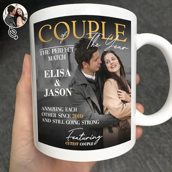 Couple Of The Year Personalized Mug - Gift for Couples - Thegiftio UK