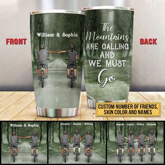 The Mountains Are Calling Custom Tumbler - Gift for Friends - Thegiftio UK