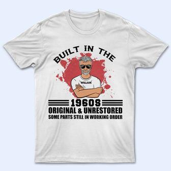 Original And Unrestored Custom T-Shirt - Gift For Grandpa - Thegiftio UK