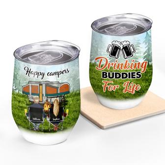 Drinking Buddies For Life Custom Tumbler - Gift for Friends - Thegiftio UK