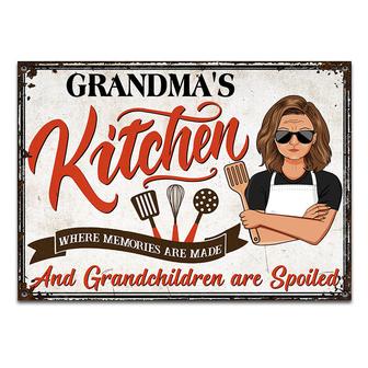 Grandma's Kitchen Where Grandchildren Are Spoiled Custom - Thegiftio UK