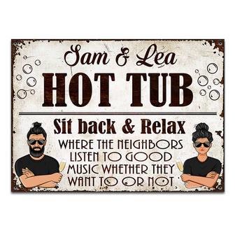 Listen To Good Music Personalized Metal Sign - Thegiftio UK