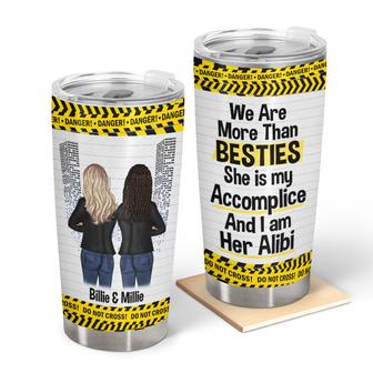 We Are More Than Besties Custom Tumbler - Gift for Bestie - Thegiftio UK