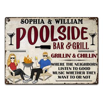 Listen To Good Music Personalized Metal Sign - Couples Gift - Thegiftio UK