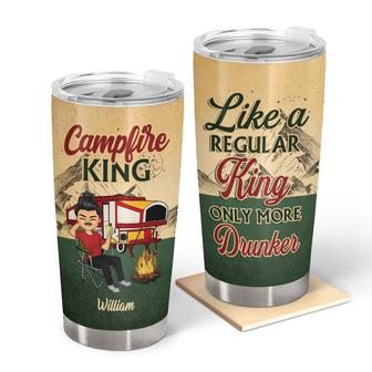 Only More Drunker Personalized Tumbler - Camping Lovers Gift - Thegiftio UK