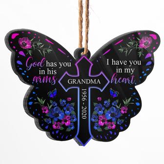 Christian God Has You I Have You Personalized Ornament - Thegiftio UK