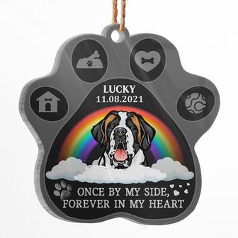 Once By My Side Forever In My Heart Custom Ornament - Gift - Thegiftio UK