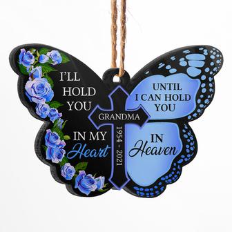 I'll Hold You In My Heart Custom Ornament - Memorial Gift - Thegiftio UK