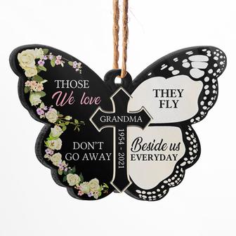 Those We Love Fly Beside Us Custom Ornament - Memorial Gift - Thegiftio UK