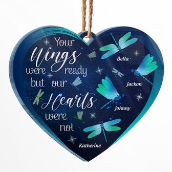 Dragonfly Your Wings We're Ready Personalized Ornament - Thegiftio UK