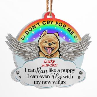 Don't Cry For Me Personalized Ornament - Memorial Gift - Thegiftio UK
