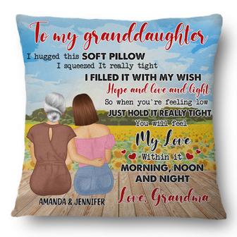 Hugged This Soft Personalized Pillow - Gift for Daughter - Thegiftio UK