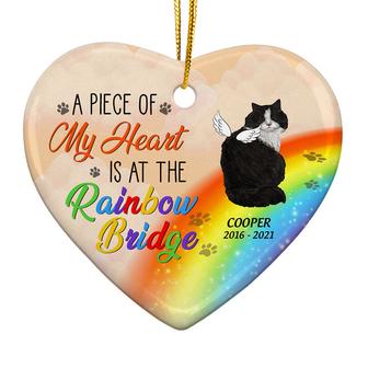 A Piece Of My Heart Personalized Ornament - Memorial Gift - Thegiftio UK