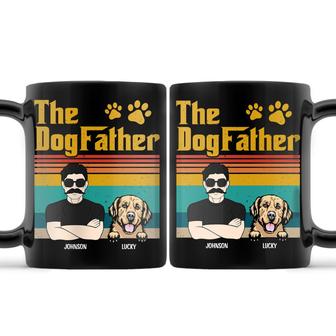 The Dog Father Personalized Mug - Gift for Dog Dad - Thegiftio UK