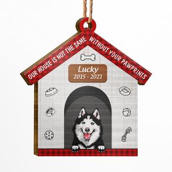 Our House Is Not The Same Custom Ornament - Memorial Gift - Thegiftio UK