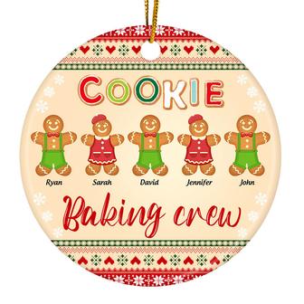 Cookie Baking Crew Personalized Ornament - Christmas Gift - Thegiftio UK