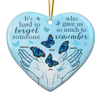 It's Hard To Forget Someone Personalized Ornament - Gift - Thegiftio UK