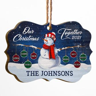 Family Our Christmas Together Personalized Ornament - Gift - Thegiftio UK