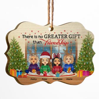 No Greater Gift Than Friendship Personalized Ornament - Thegiftio UK