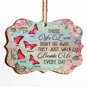 They Walk Beside Us Personalized Ornament - Memorial Gift - Thegiftio UK