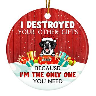 I'm The Only One You Need Custom Ornament - Dog Lovers Gift - Thegiftio UK