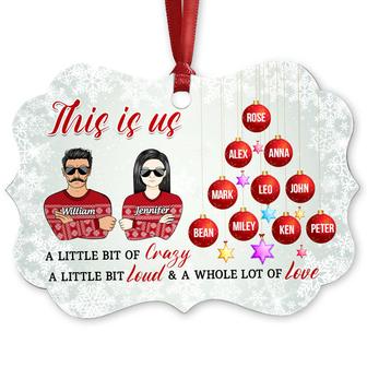 Family This Is Us A Whole Lot Of Love Custom Ornament - Gift - Thegiftio UK