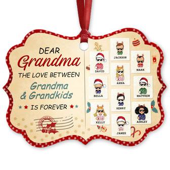 Love Between Grandparent Grandkids Is Forever Custom - Thegiftio UK