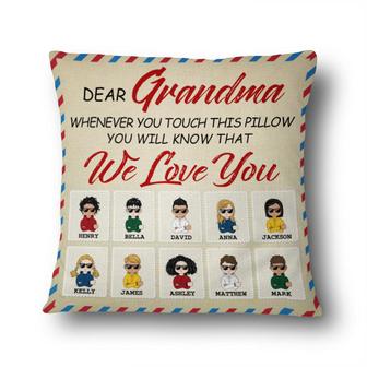 We Love You Personalized Pillow - Gift for Grandparent - Thegiftio UK