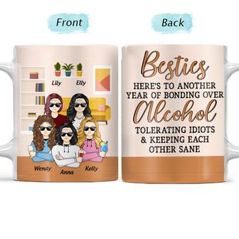 Sisters Keeping Each Other Sane Personalized Mug - BFF Gift - Thegiftio UK