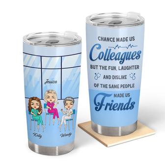 Nurse Chibi Same People Made Us Friends Custom Tumbler - Thegiftio UK