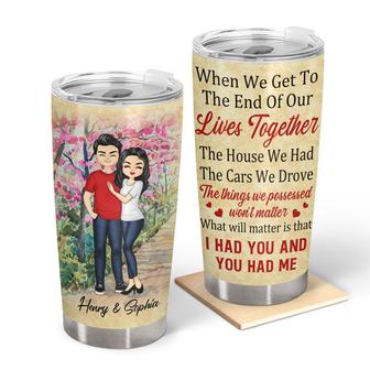 Couple I Had You You Had Me Custom Tumbler - Gift for Couple - Thegiftio UK