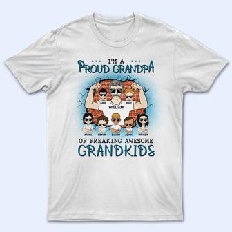 Grandpa You Can't Scare Me Custom T-Shirt - Gift for Father - Thegiftio UK