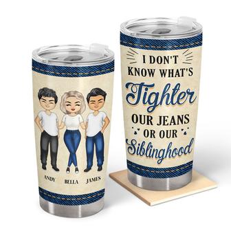 What's Tighter Personalized Tumbler - Gift for Bestie - Thegiftio UK