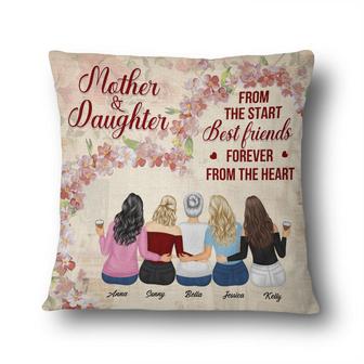 Mother Daughter From A Start Custom Pillow - Gift for Family - Thegiftio UK
