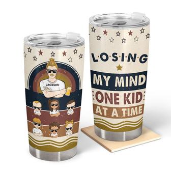 Dad Grandpa Losing My Mind Custom Tumbler - Gift for Father - Thegiftio UK