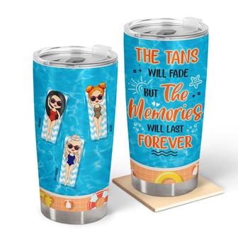Bestie Swimming Pool The Memories Will Last Forever Custom - Thegiftio UK