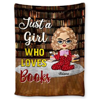 This Is My Book Reading Blanket - Gift For Reading Lovers - Personalized Fleece Blanket - Thegiftio UK
