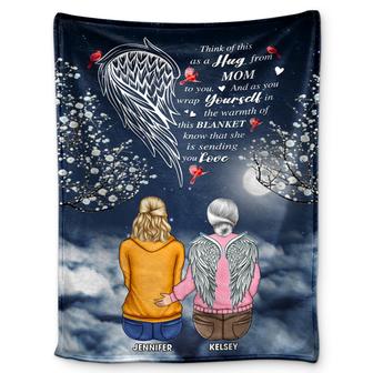 Sending You Love - Sympathy Gift To Comfort Those Grieving The Loss of A Loved One - Personalized Fleece Blanket - Thegiftio UK