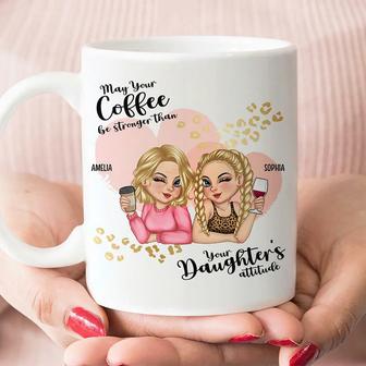 Daughter's Attitude Personalized Mug - Gift for Mom - Thegiftio UK