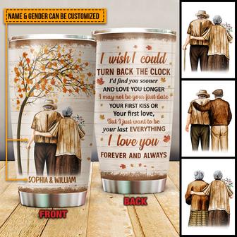 Family Pride Husband Wife Custom Tumbler - Anniversary Gift - Thegiftio UK