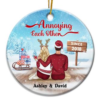 Christmas Family Couple Annoying Each Other Since Custom - Thegiftio UK