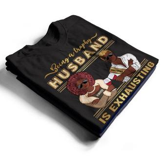 Trophy Husband Personalized Sweatshirt - Gift for Couples - Thegiftio UK