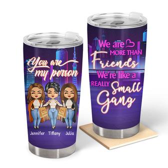 Besties We Are More Than Friends Custom Tumbler - Gift - Thegiftio UK